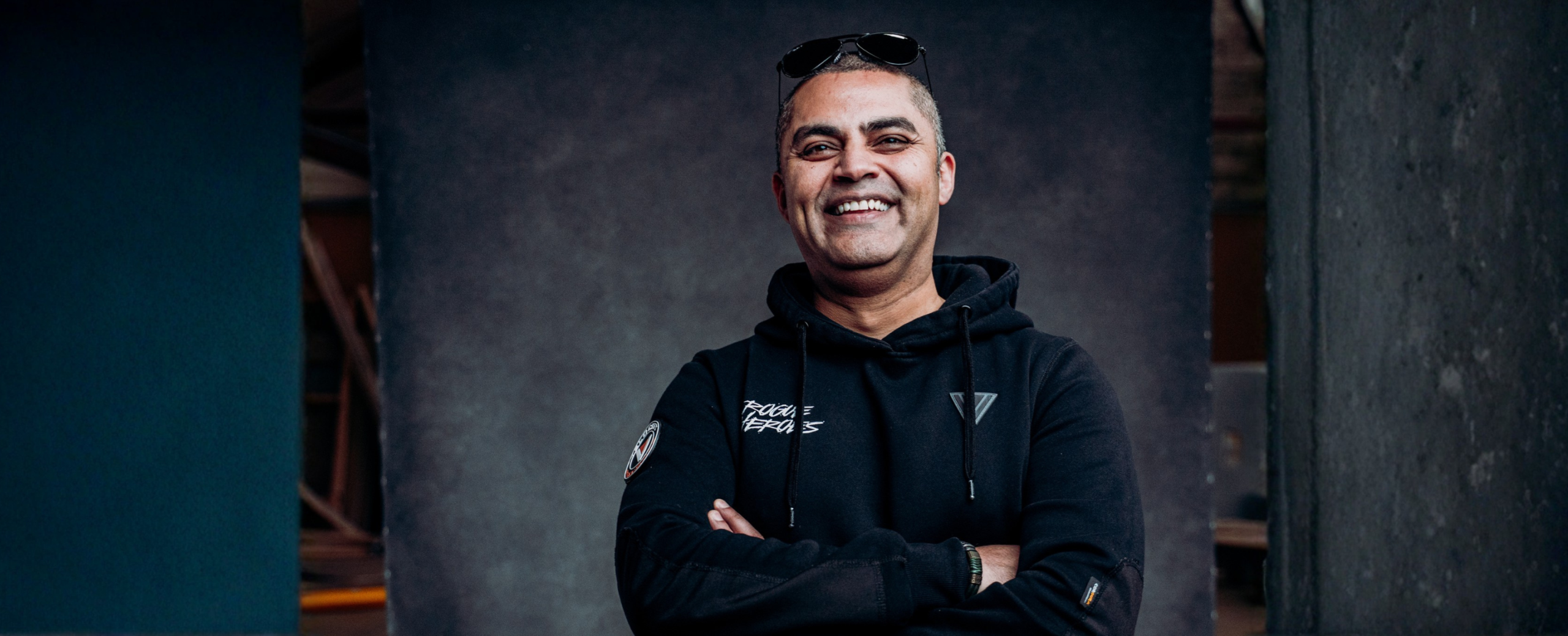 Shoaib Awan winning Installer of the Year at the On The Tools Awards 2024