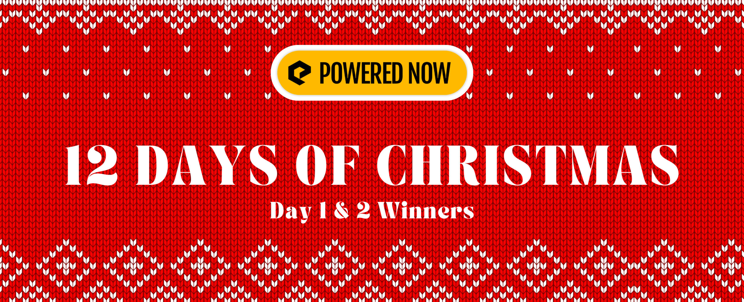 Powered Now 12 Days of Christmas giveaway prizes