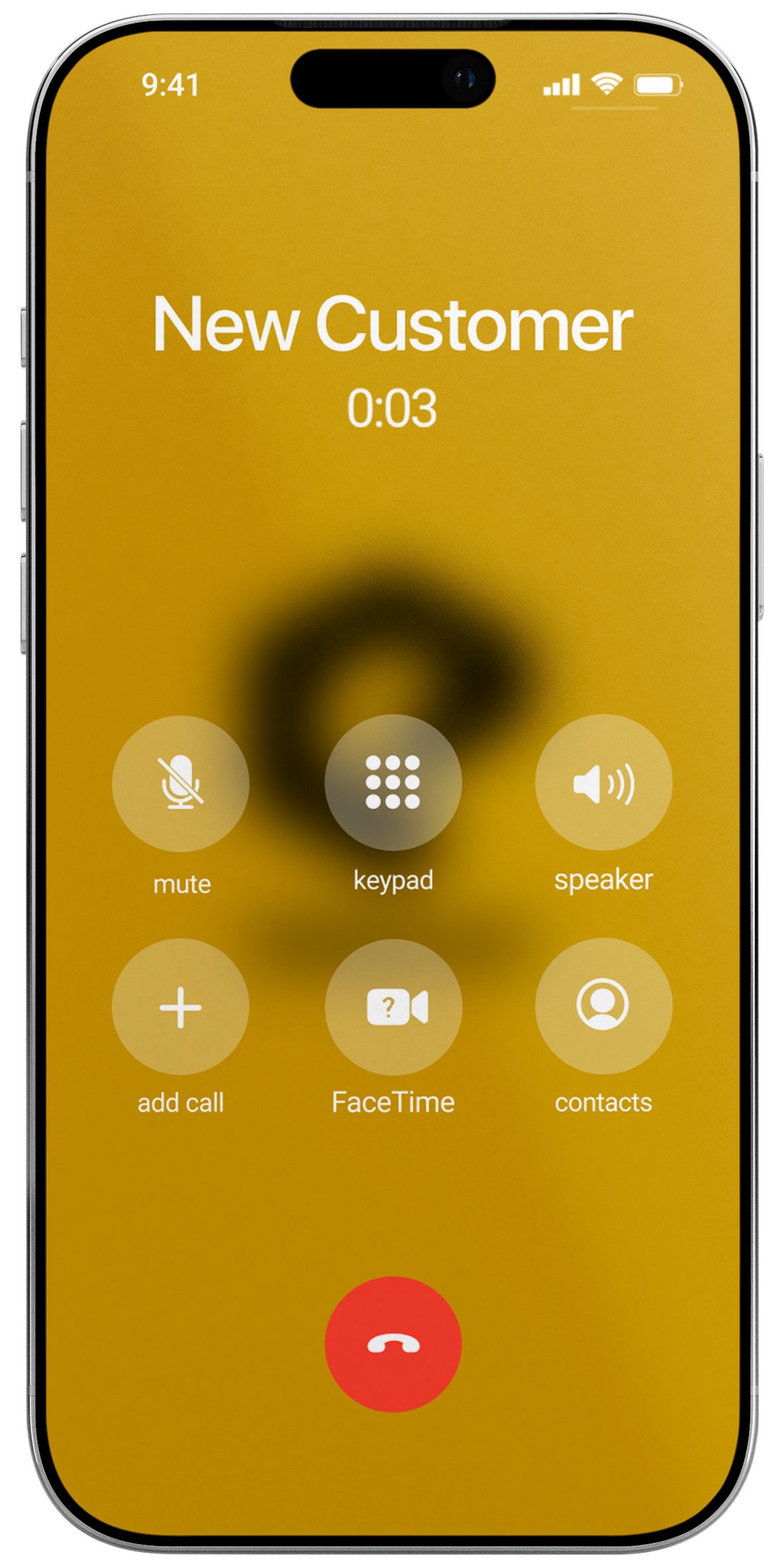 Powered Now Receptionist on mobile
